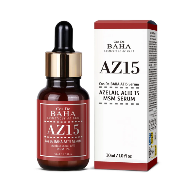 Сироватка для обличчя з азелеїновою кислотою 15% COS DE BAHA AZ15 Serum 30 мл - зображення 2