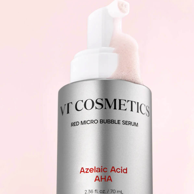 Пухирцева сироватка з азелаїновою кислотою VT COSMETICS Az AHA Red Micro Bubble Serum 70 мл - зображення 4