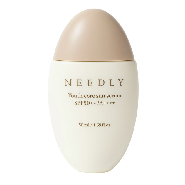 Сонцезахисна крем-сироватка потрійної дії NEEDLY Youth Core Sun SPF 50+ PA++++ 50 мл - Фото 1 Сонцезахисна крем-сироватка потрійної дії NEEDLY Youth Core Sun SPF 50+ PA++++ 50 мл - зображення 1