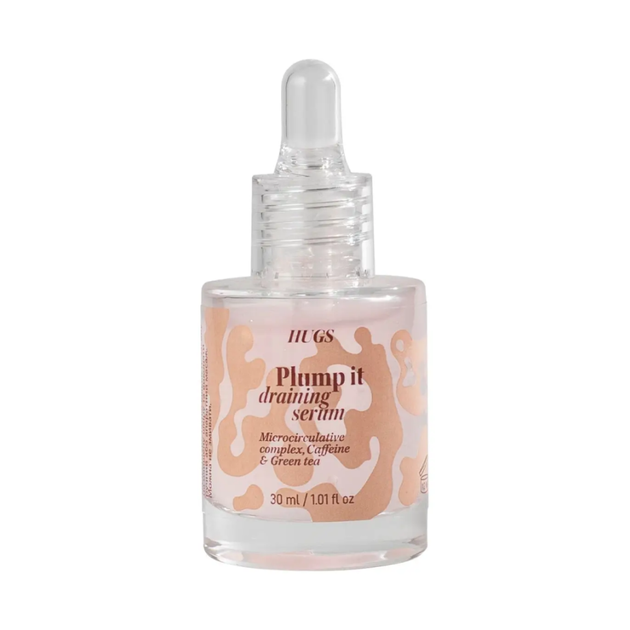 Массажная сыворотка с противоотечным комплексом HUGS Plump It Draining Serum 30 мл - изображение 2