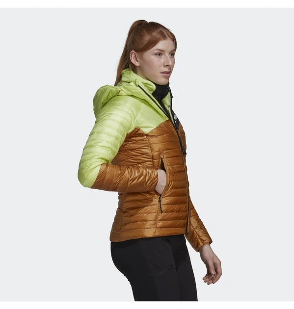 Микропуховик женский Terrex W Techrock Year-Round Primaloft коричневый M - изображение 5