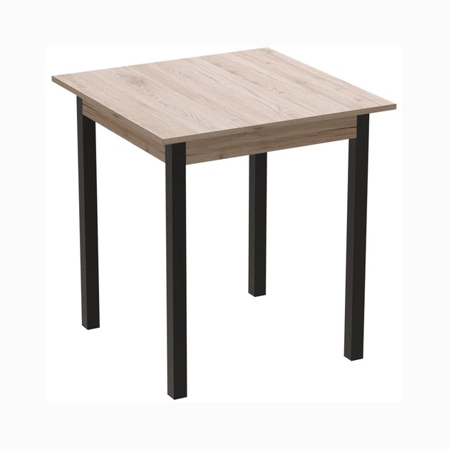 Стол кухонный Ferrum-decor Диего 75x80x80 Серый ДСП Сан-Марино 16мм (FRD-105654) - Фото 1 Стол кухонный Ferrum-decor Диего 75x80x80 Серый ДСП Сан-Марино 16мм (FRD-105654) - изображение 1