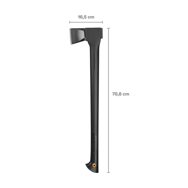 Топор-колун Fiskars Solid A19, 70,8 см, 1,66 кг (1052044) - Фото 5 Топор-колун Fiskars Solid A19, 70,8 см, 1,66 кг (1052044) - изображение 5