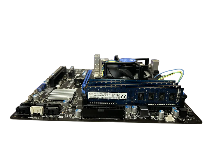 Игровой комплект Материнская плата Intel B75 + Intel Core i7-3770 + 16GB DDR3 Б/У - Фото 4 Игровой комплект Материнская плата Intel B75 + Intel Core i7-3770 + 16GB DDR3 Б/У - изображение 4