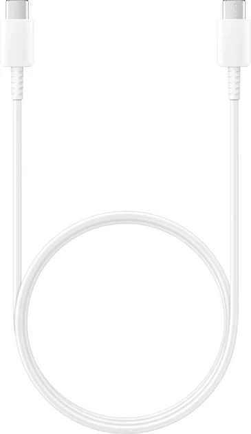 Кабель синхронізації та зарядки USB-C - USB-C Samsung (EP-DA705) 1м White Power Delivery 60W - Фото 1 Кабель синхронізації та зарядки USB-C - USB-C Samsung (EP-DA705) 1м White Power Delivery 60W - зображення 1