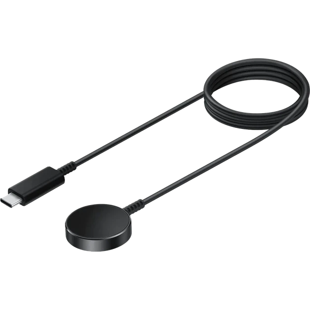 Бездротовий зарядний пристрій Samsung EP-OR900 Galaxy Watch магнітна зарядка USB-C Black - зображення 4