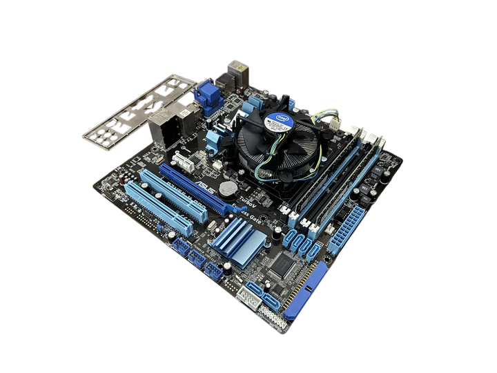 Игровой комплект Материнская плата Intel H55 + Intel Core i5-750 + 8GB DDR3 Б/У - Фото 2 Игровой комплект Материнская плата Intel H55 + Intel Core i5-750 + 8GB DDR3 Б/У - изображение 2