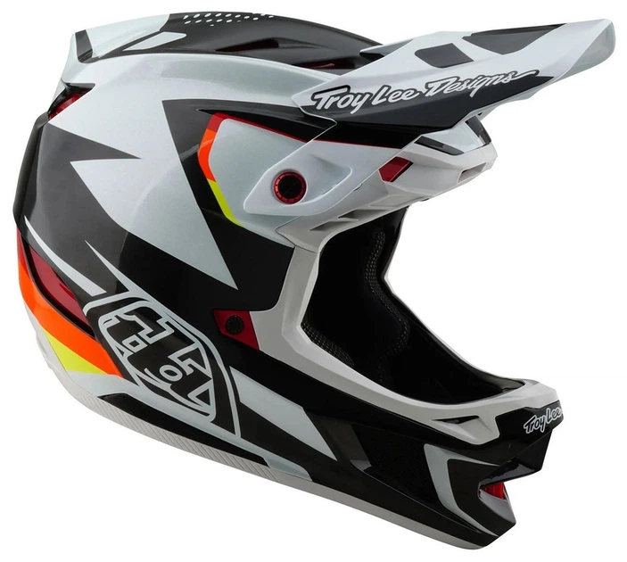 Вело шолом TLD D4 CARBON HELMET; [OPTIC BLACK] M (OBOD_139040003) - изображение 3