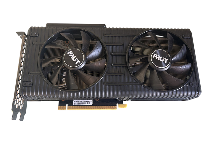 Видеокарта Palit GeForce RTX 3060 12GB Dual OC (NE63060T19K9-190AD) Б/У - Фото 2 Видеокарта Palit GeForce RTX 3060 12GB Dual OC (NE63060T19K9-190AD) Б/У - изображение 2
