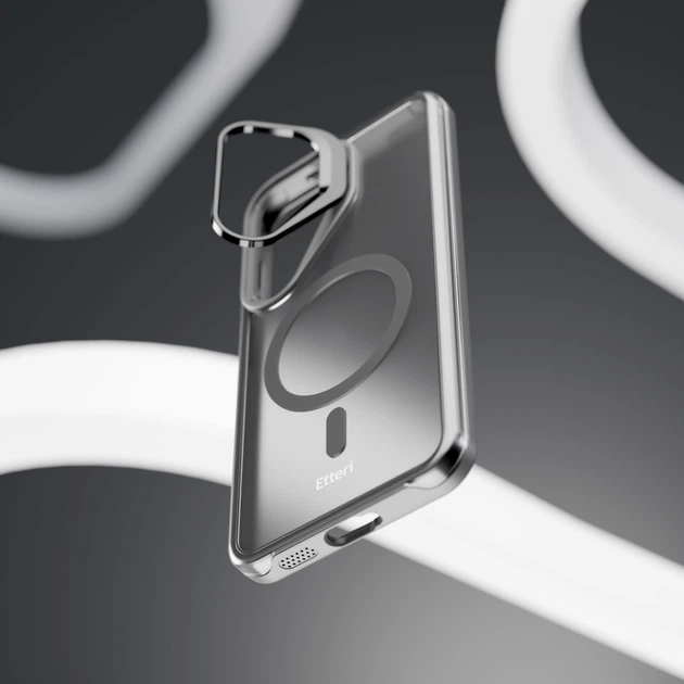 Чохол Etteri Morning Fog для Samsung Galaxy S25 Black (5907582342007) - зображення 6