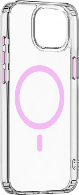 Панель Etteri Color Mag для Apple iPhone 15 Pink/Transparent (5906961964496) - зображення 2
