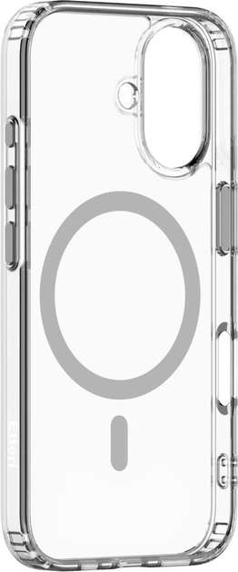 Панель Etteri Color Mag для Apple iPhone 16 Grey/Transparent (5906961964403) - зображення 3