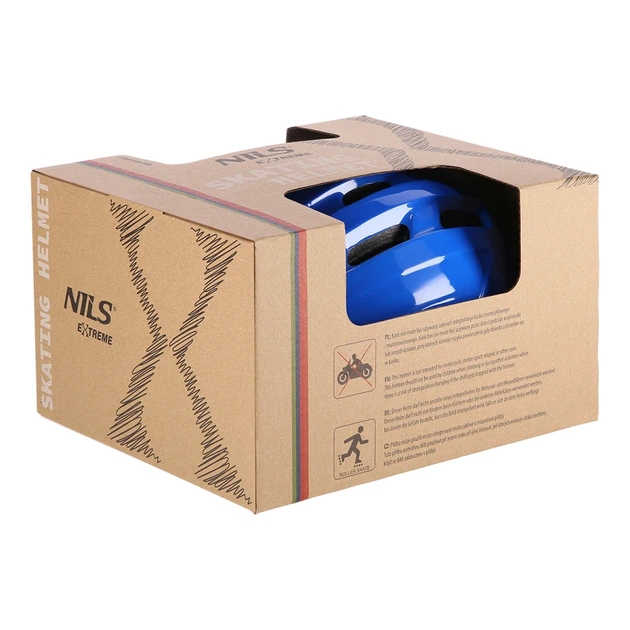 Kask Nils Extreme MTV62J S 48-52 cm Niebieski 16-70-053 (5907695534221) - obraz 9