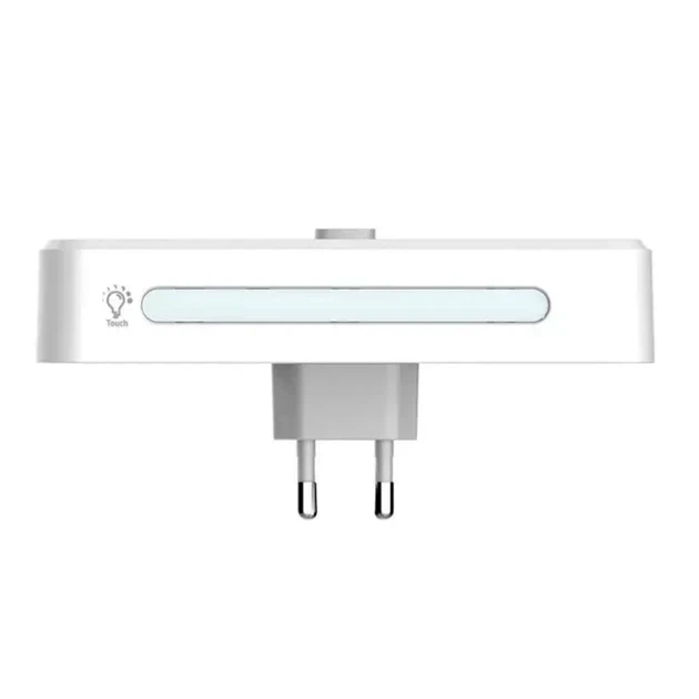 Мережевий перехідник із нічником 20Вт 2USB 1Type-C 2 розетки 100-250V білий LDNIO SC2311 - Фото 6 Мережевий перехідник із нічником 20Вт 2USB 1Type-C 2 розетки 100-250V білий LDNIO SC2311 - зображення 6