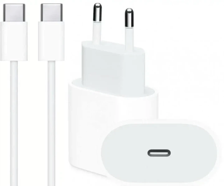 Зарядний пристрій Apple 35W Type-C адаптер з кабелем 1м білий - Фото 3 Зарядний пристрій Apple 35W Type-C адаптер з кабелем 1м білий - зображення 3