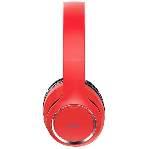 Bluetooth стерео гарнітура Hoco W28 250 mah 10 годин роботи червоний пластик - Фото 7 Bluetooth стерео гарнітура Hoco W28 250 mah 10 годин роботи червоний пластик - зображення 7