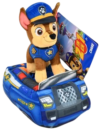 М'яка іграшка Spin Master Щенячий патруль Поліцейський автомобіль Чейза (681147104136) - зображення 2