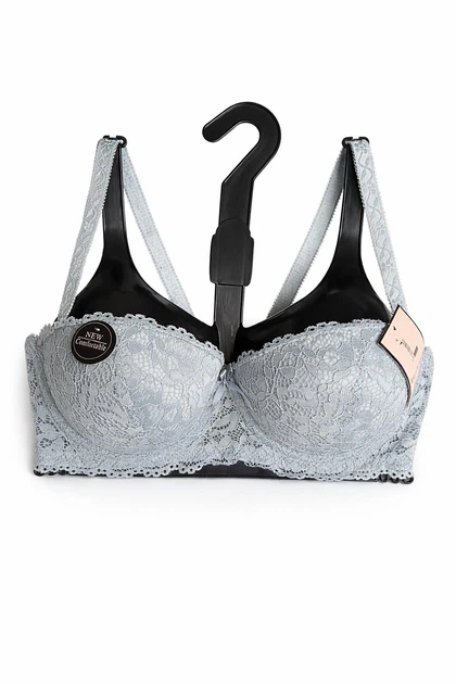 Бюстгальтер кружевной Eternity Lisa`s 85А серый - Фото 1 Бюстгальтер кружевной Eternity Lisa`s 85А серый - изображение 1