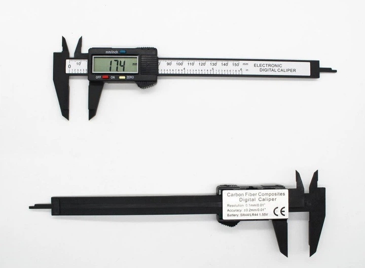 Штангенциркуль цифровий електронний Digital caliper 150 мм Black - изображение 4