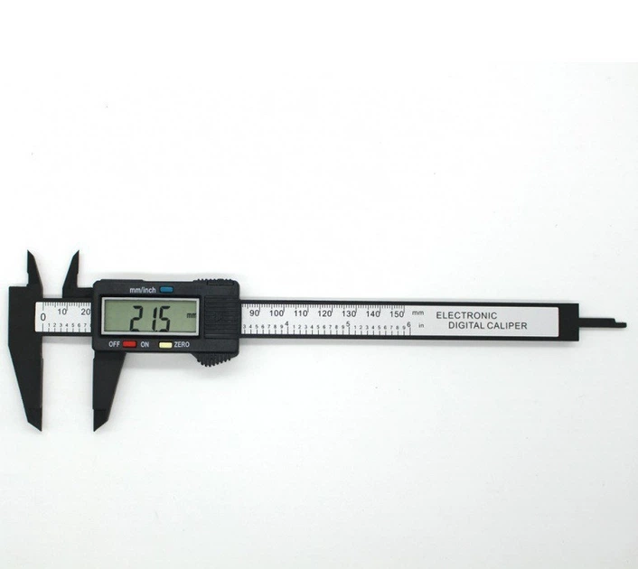 Штангенциркуль цифровий електронний Digital caliper 150 мм Black - изображение 5