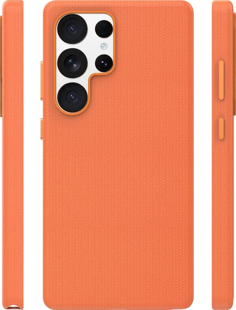 Etui plecki Etteri Elegant Mag Case do Samsung Galaxy S25 Ultra Orange (GSM274601) - obraz 2