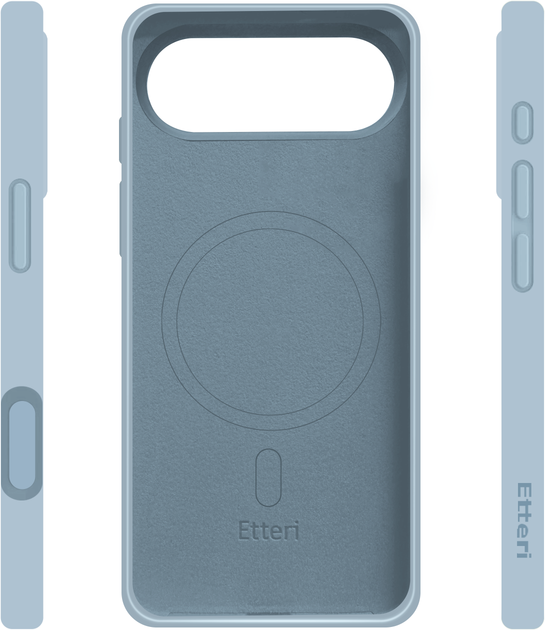 Чохол Etteri Silicone Mag для Apple iPhone Air Light Blue (5907504557076) - зображення 4