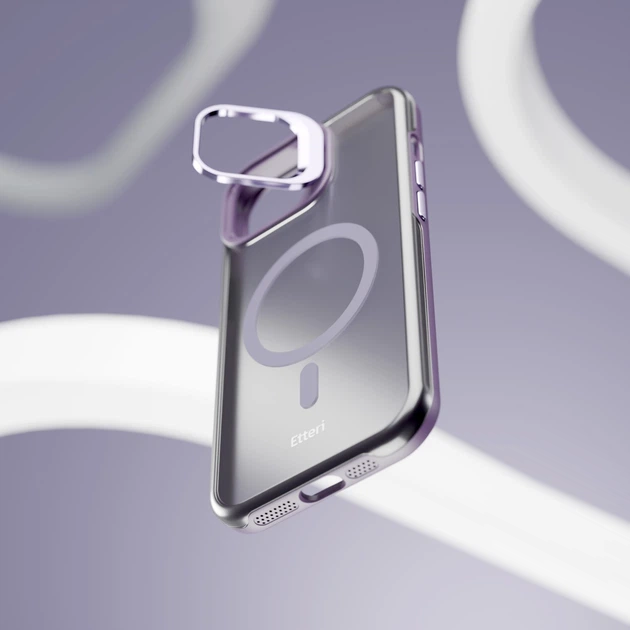 Etui plecki Etteri Morning Fog Case do Apple iPhone 14 Pro Purple (GSM196694) - obraz 4