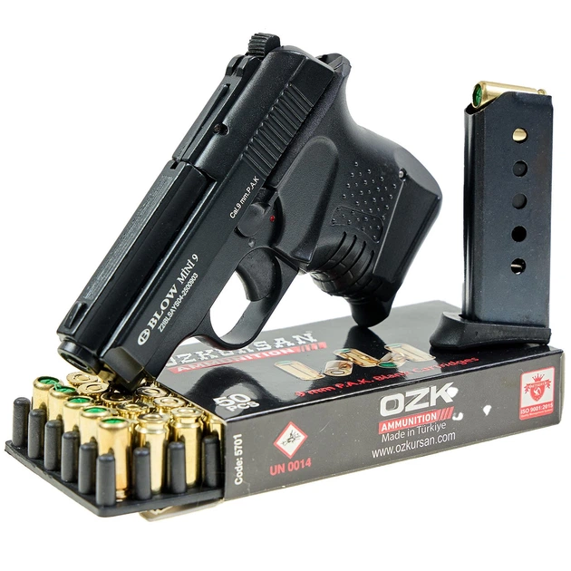 Стартовый пистолет BLOW Mini Beretta 950+50 патронов - изображение 2