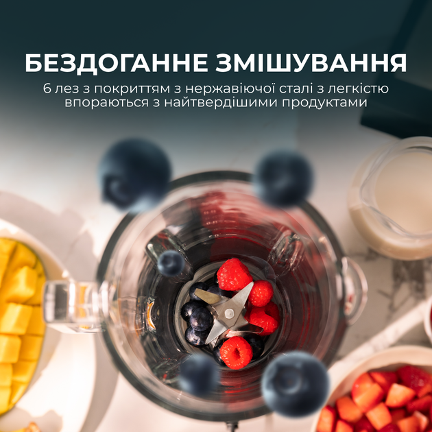 Блендер стационарный Cecotec Power Black Titanium 2300Max Mix Go (CCTC-04392) - изображение 5