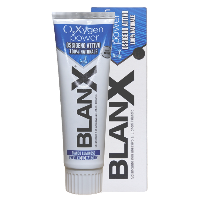 Зубна паста відбілююча BLANX o3x dent.sbianc. 75 мл. - Фото 1 Зубна паста відбілююча BLANX o3x dent.sbianc. 75 мл. - зображення 1