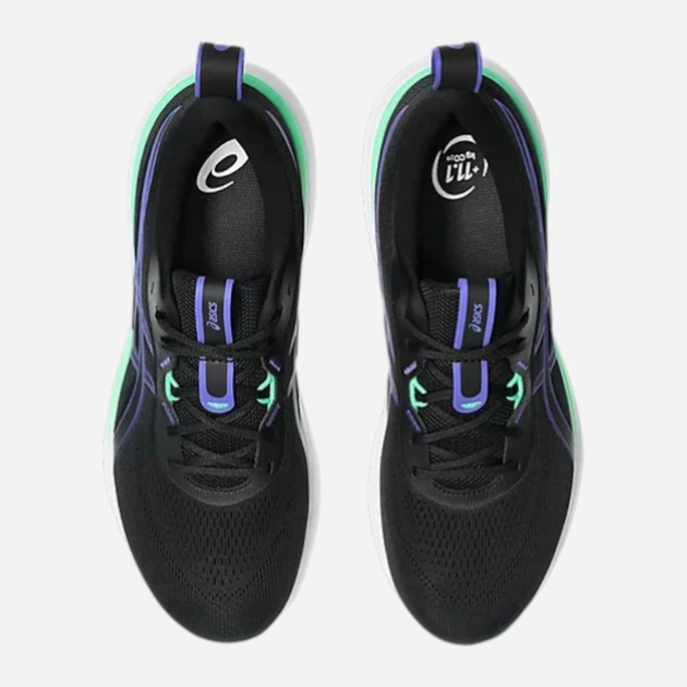 Чоловічі кросівки для бігу Asics 1011C153-002 47 (12.5US) Чорні (4571633330605) - зображення 6