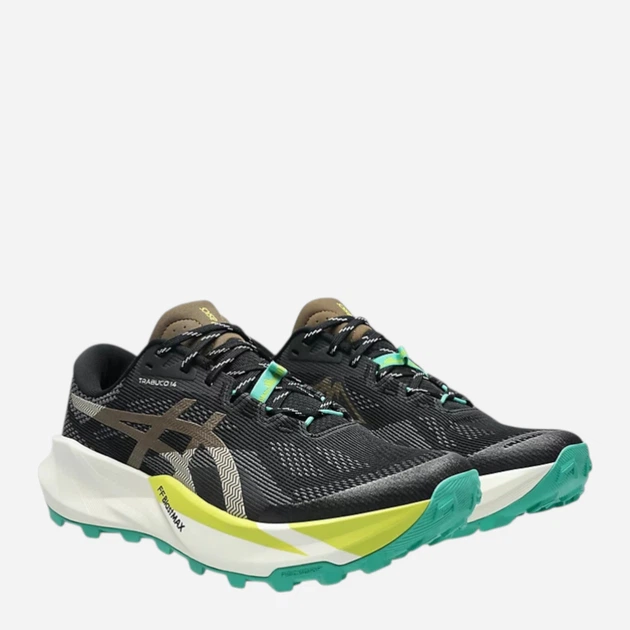 Чоловічі кросівки для бігу Asics 1011C166-001 44 (10US) Чорні (4571633493850) - зображення 2