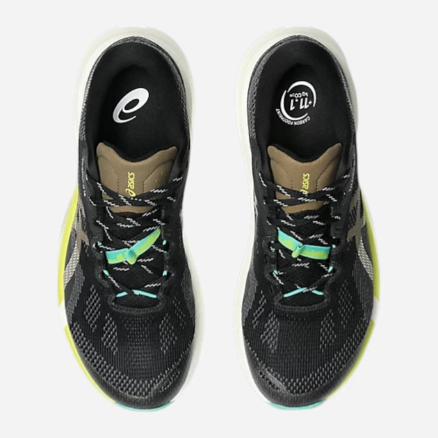 Чоловічі кросівки для бігу Asics 1011C166-001 44 (10US) Чорні (4571633493850) - зображення 6