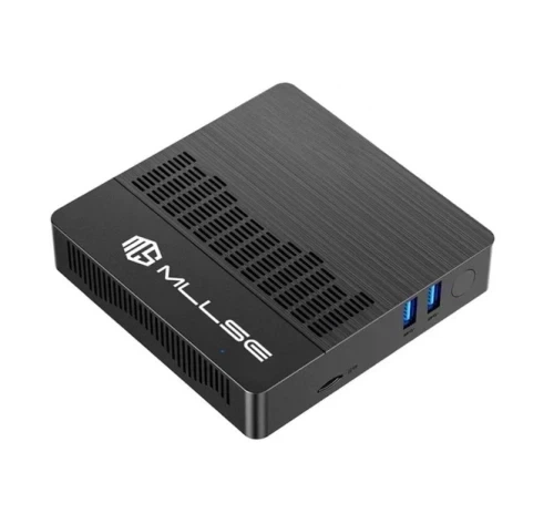 Неттоп Mllse M2 Air, черный, Celeron N4000 (2x1.1-2.6 GHz), 6Gb LPDDR4, 128Gb SSD, UHD Graphics 600, WiFi 5, bloetooth 4.2, GLan, - Фото 1 Неттоп Mllse M2 Air, черный, Celeron N4000 (2x1.1-2.6 GHz), 6Gb LPDDR4, 128Gb SSD, UHD Graphics 600, WiFi 5, bloetooth 4.2, GLan, - изображение 1