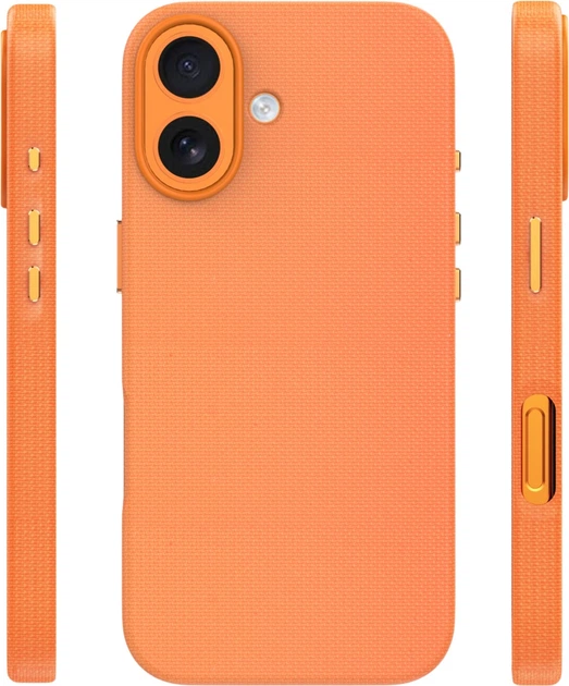 Etui plecki Etteri Elegant Mag do Apple iPhone 16 Orange (5907674529781) - obraz 2