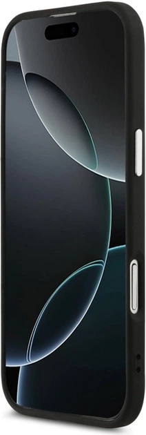 Etui Guess Triangle Logo MagSafe do Apple iPhone Air Black (GUHMP17MPSDTSCMK) - obraz 5