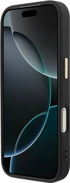 Etui Guess Perforated 4G MagSafe do Apple iPhone 17 Pro Black (GUHMP17L5PG4SRGK) - obraz 5