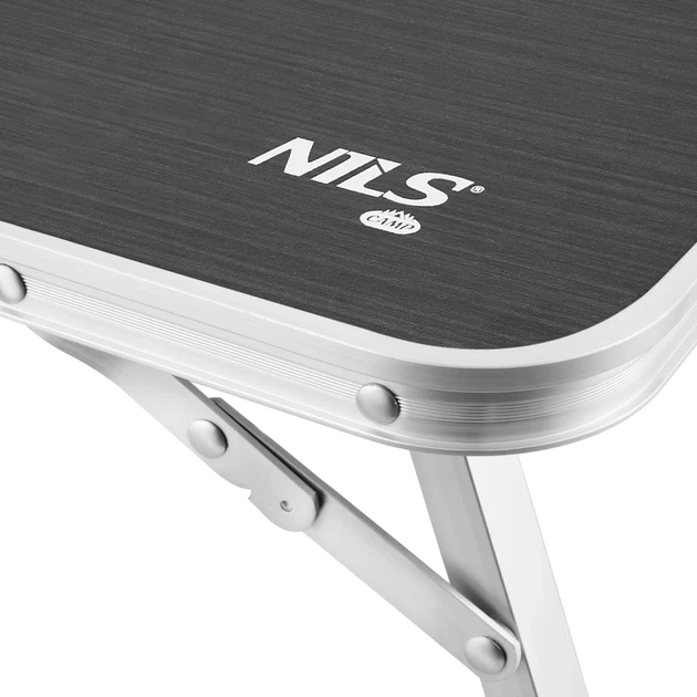 Stolik turystyczny składany Nils Camp NC3403 niski 50 x 30 x 20 cm Szary 15-03-338 (5908261681714) - obraz 3