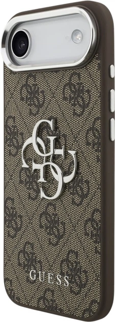 Чохол Guess 4G Big 4G Classic Logo для Apple iPhone Air Brown/Silver (GUHCP17MP4G4SMCW) - зображення 2