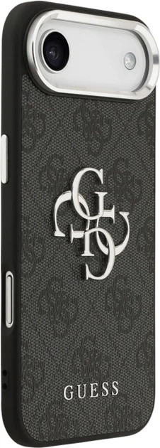 Etui Guess 4G Big 4G Classic Logo do Apple iPhone Air Black/Silver (GUHCP17MP4G4SMCK) - obraz 4