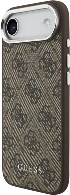 Чохол Guess 4G Classic Logo MagSafe для Apple iPhone Air Brown (GUHMP17MP4GSSMCW) - зображення 2