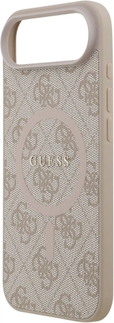 Etui Guess 4G Ring Classic Logo MagSafe do Apple iPhone Air Pink (GUHMP17MG4GFRP) - obraz 6