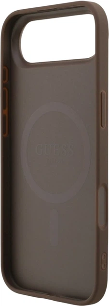 Чохол Guess 4G Ring Classic Logo MagSafe для Apple iPhone Air Brown (GUHMP17MG4GFRW) - зображення 7