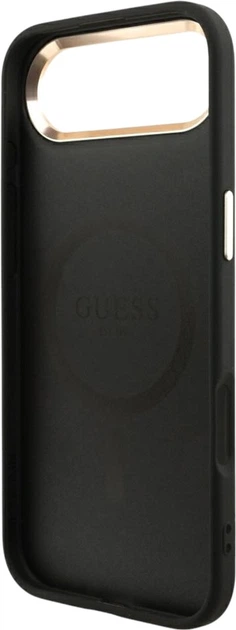 Etui Guess 4G Triangle Logo MagSafe do Apple iPhone Air Black/Gold (GUHMP17MP4GTDGMK) - obraz 7