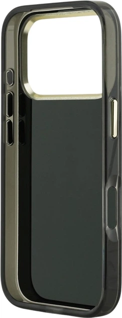 Etui Guess IML 4G Script Metal do Apple iPhone 17 Pro Black (GUHCP17L5HC4MLSK) - obraz 7