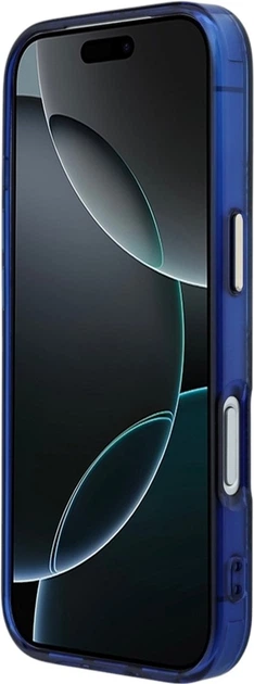 Чохол Guess IML Peony Dot MagSafe для Apple iPhone 17 Pro Blue (GUHMP17L5HPOEDB) - зображення 5