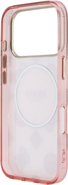 Чохол Guess IML Peony Dot MagSafe для Apple iPhone 17 Pro Pink (GUHMP17L5HPOEDP) - зображення 7