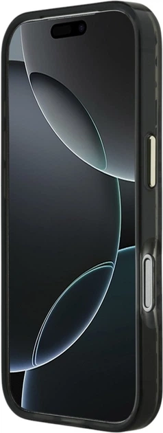 Чохол Guess Leopard Glitter MagSafe для Apple iPhone 17 Pro Black (GUHMP17LHLEGTGLK) - зображення 5