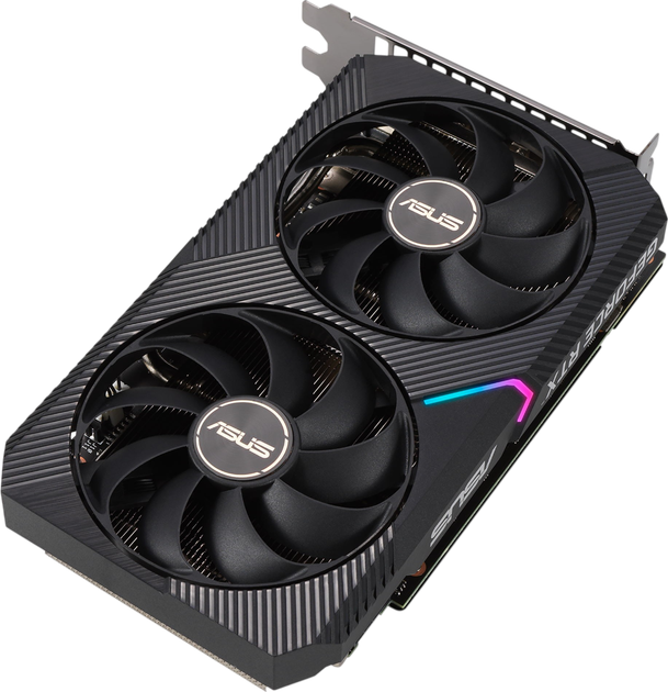 Видеокарта GeForce RTX 3050 8GB Asus Dual OC (DUAL-RTX3050-O8G) Б/У - Фото 2 Видеокарта GeForce RTX 3050 8GB Asus Dual OC (DUAL-RTX3050-O8G) Б/У - изображение 2