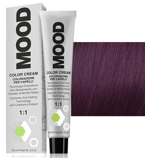 Крем-корректор для волосся Мood Сolor Booster Viola 100 мл - Фото 1 Крем-корректор для волосся Мood Сolor Booster Viola 100 мл - зображення 1